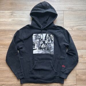 SNS | RUN DMC Heavyweight Limited Edition Hoodie in Black (Small)